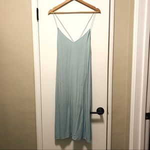 Aritzia Dresses - Aritzia Light Blue Midi Dress Aritzia Dresses - Aritzia Light Blue Midi Dress